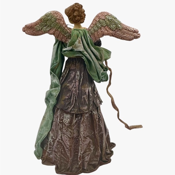 Angel Playing a Violin Christmas Tree Topper - Picture 5 of 13